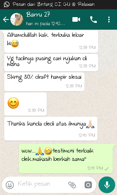 Testimoni Workshop di Kota Barru