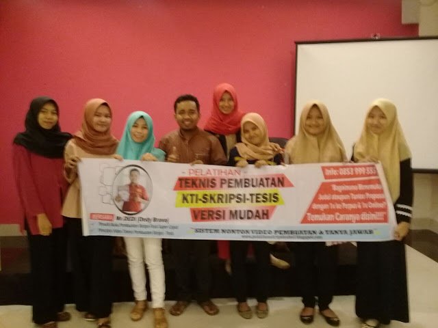 Pemateri Teknis Karya Ilmiah di Hotel Grand Mulia Makassar
