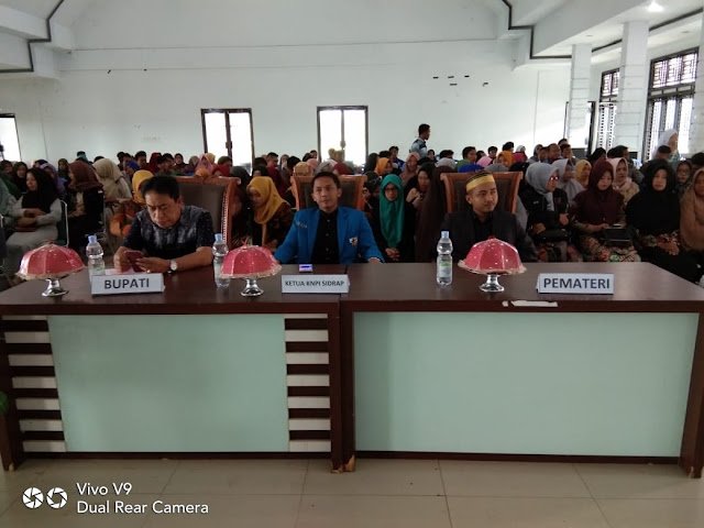 Pelatihan Metode Cepat Penulisan KTI S1,S2 dan S3 di Aula SKPD Kab.Sidrap