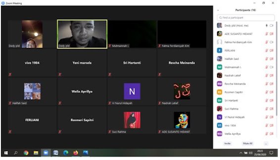 Sukses Pelatihan Skripsi Via Zoom Batch #1